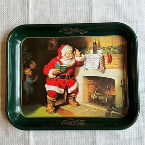 Coca-Cola Christmas tray